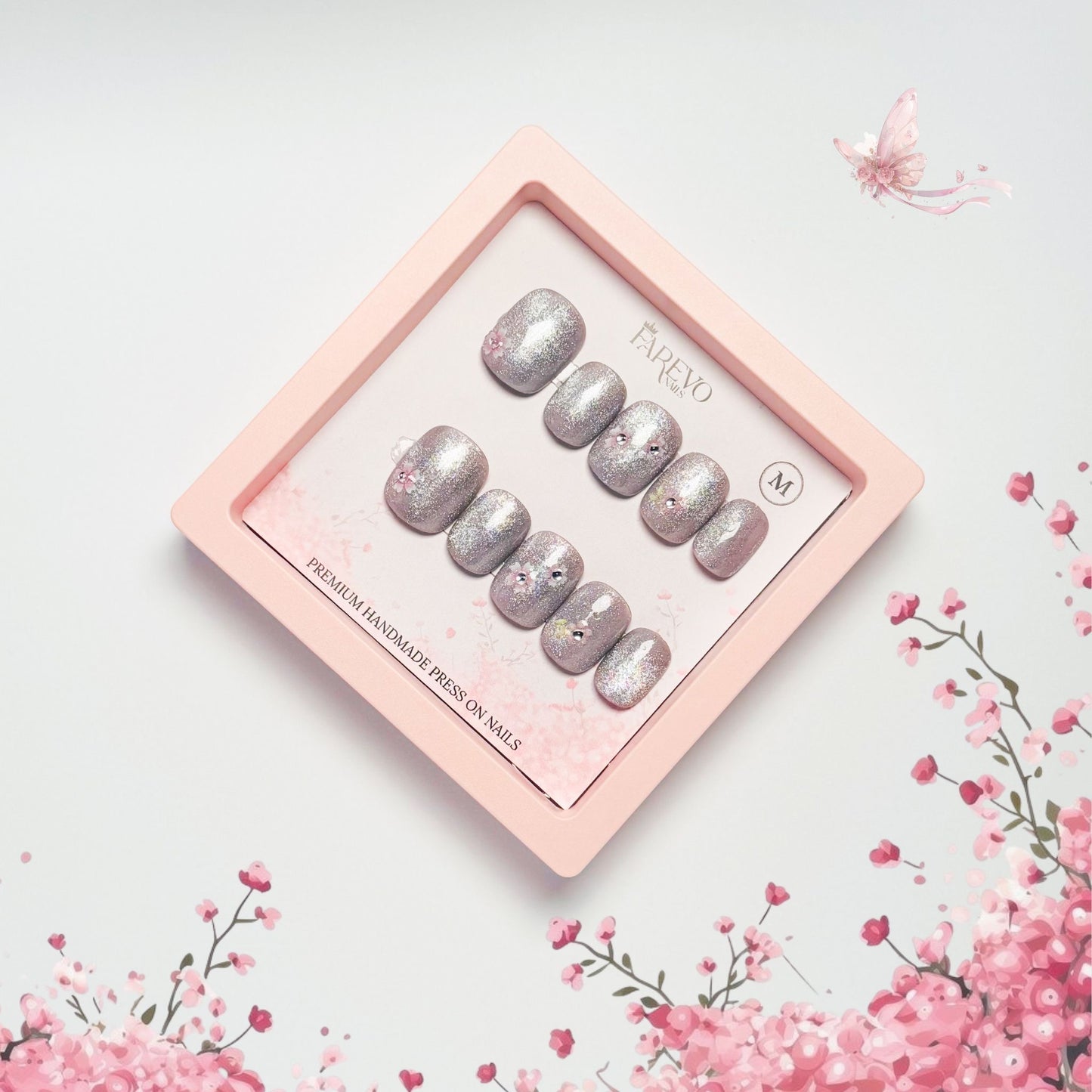 Farevo Premium Handmade press on nails