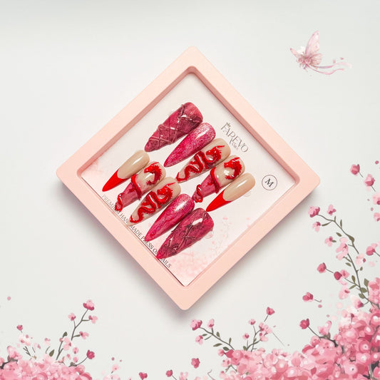 Farevo Premium Handmade press on nails