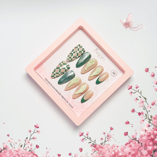 Farevo Premium Handmade press on nails