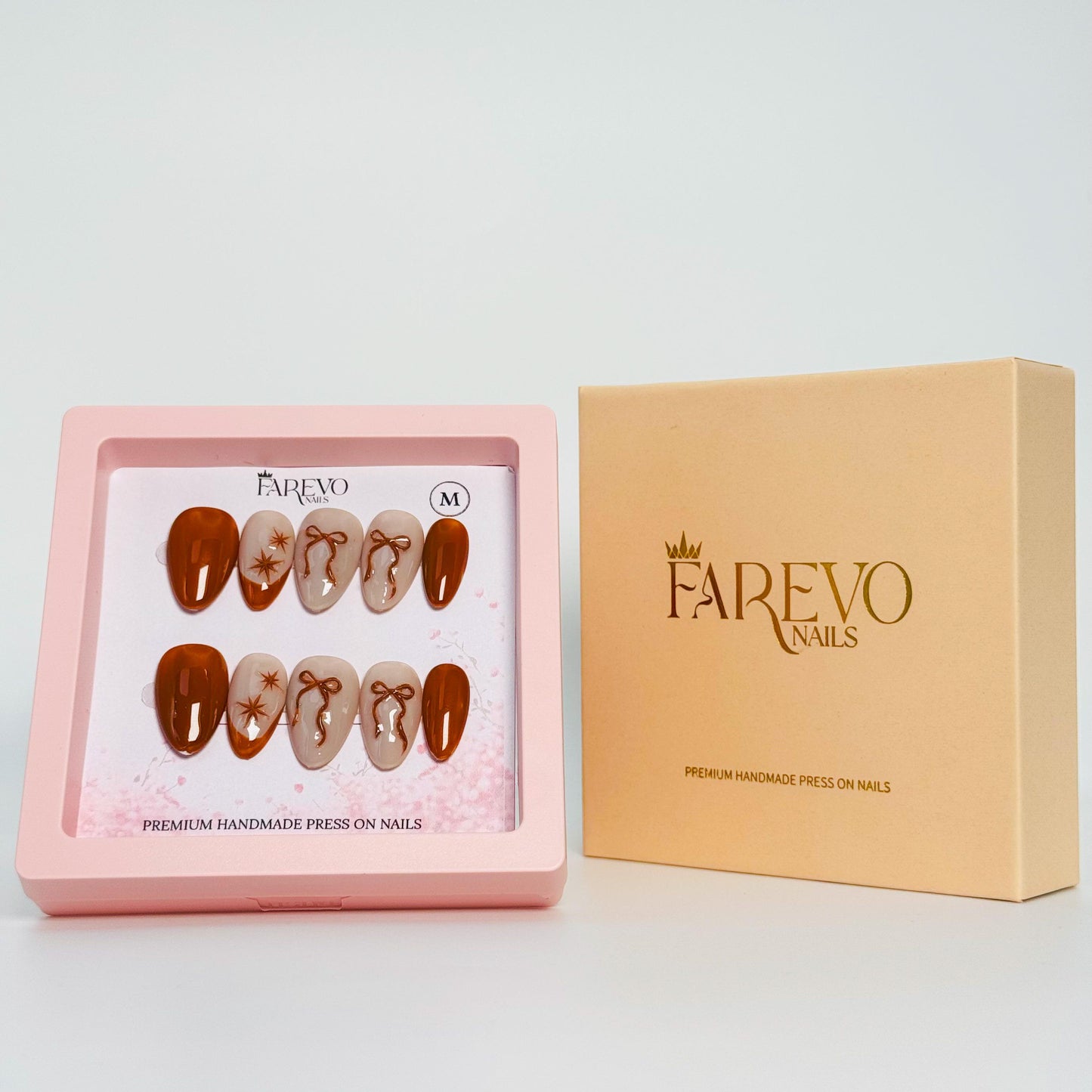 Farevo Premium Handmade press on nails