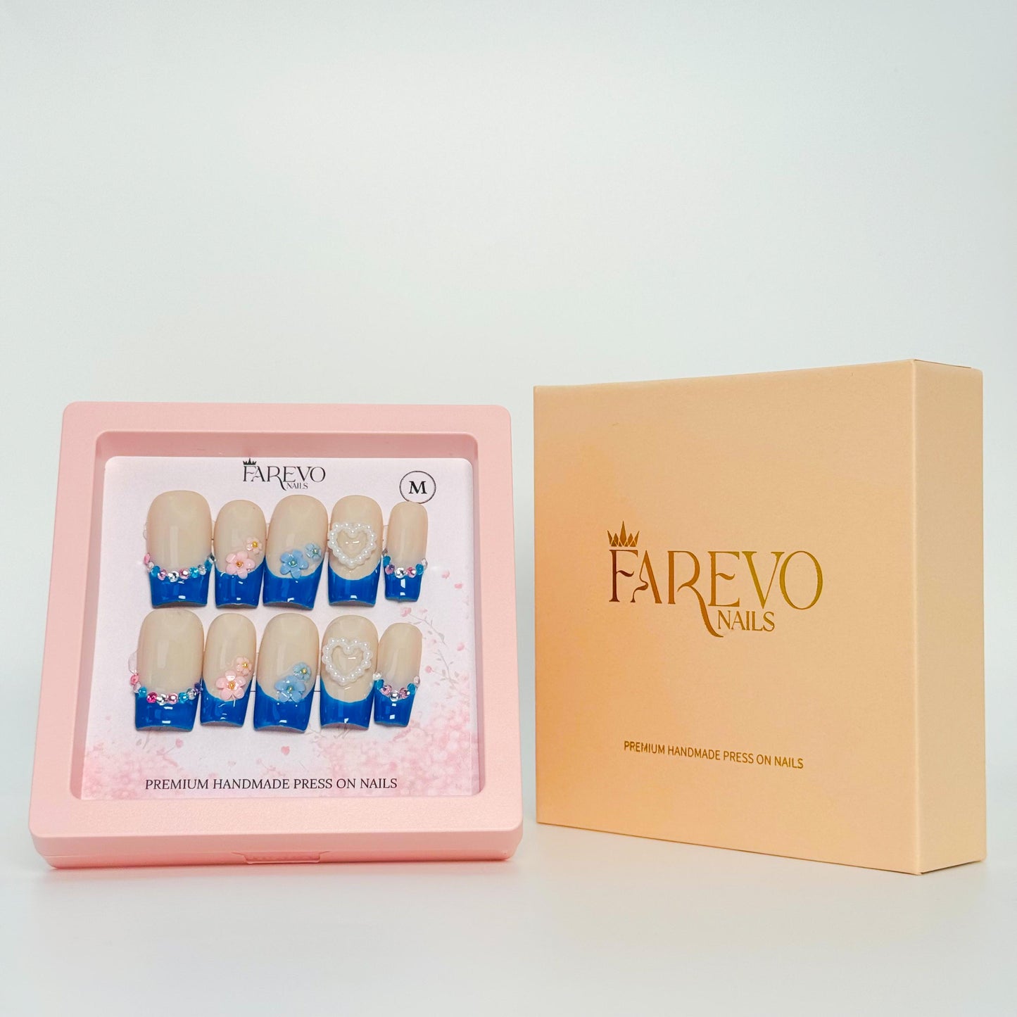 Farevo Premium Handmade press on nails