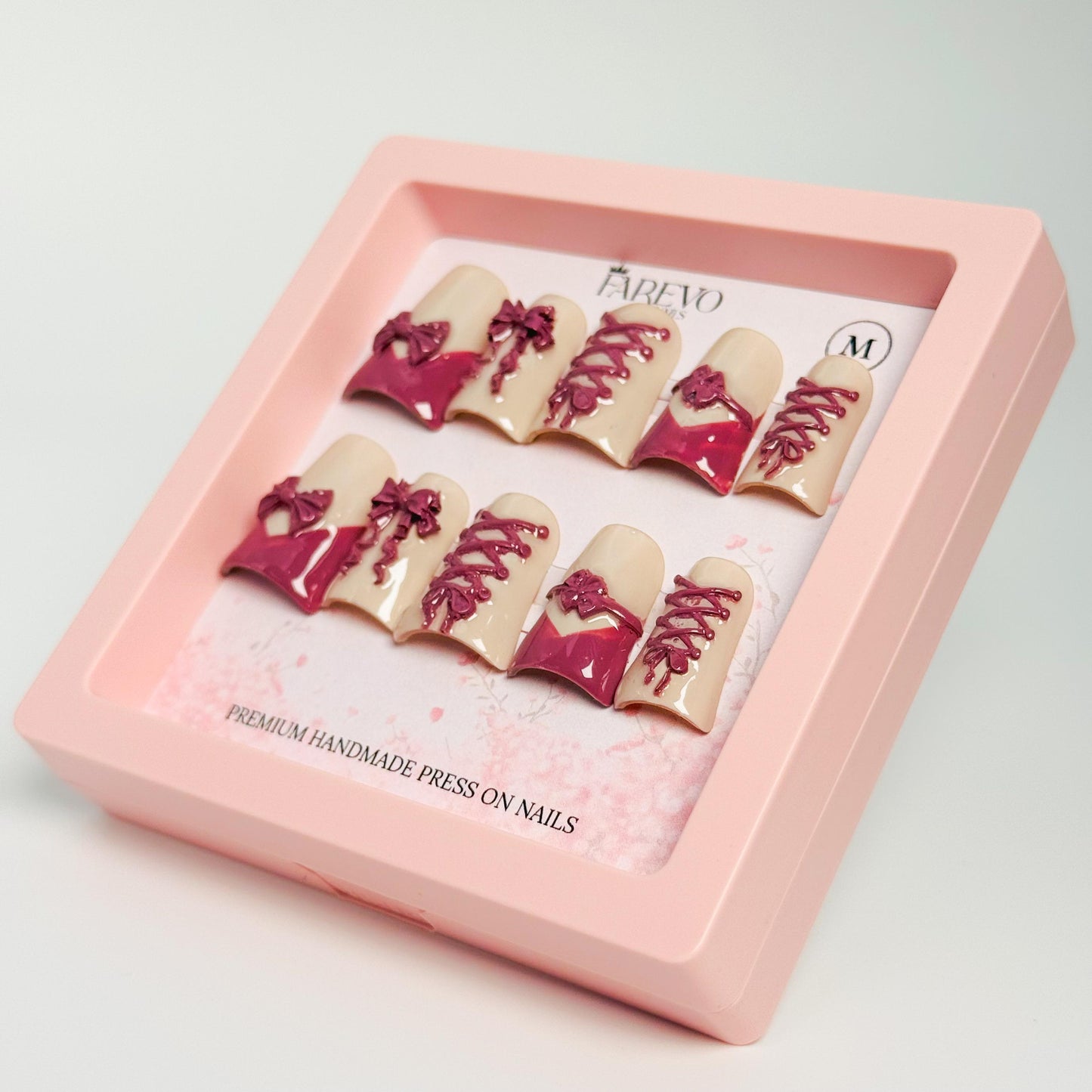 Farevo Premium Handmade press on nails