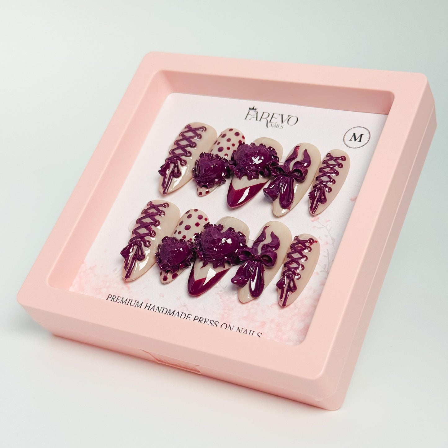 Farevo Premium Handmade press on nails