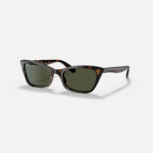 Ray-Ban LADY BURBANK Polished Havana frame green lens RB2299 902/31 52-20