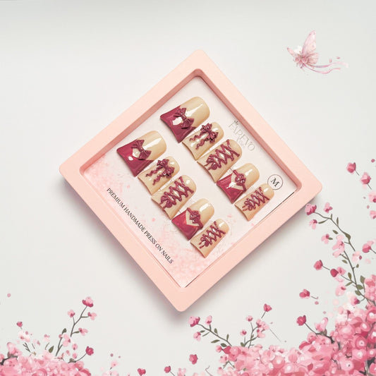 Farevo Premium Handmade press on nails