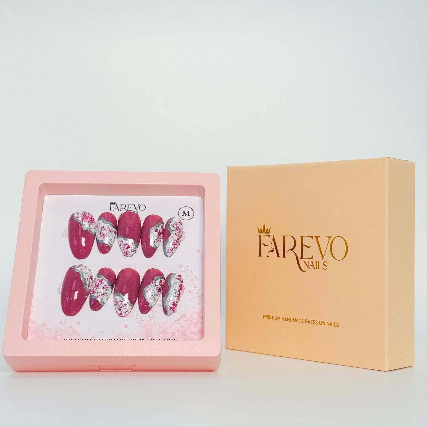 Farevo Premium Handmade press on nails
