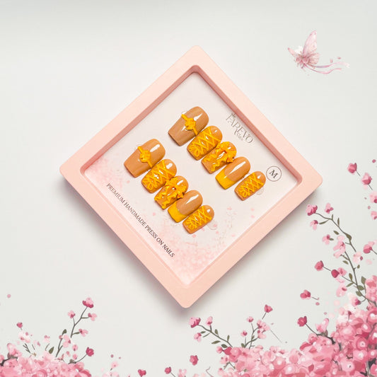 Farevo Premium Handmade press on nails