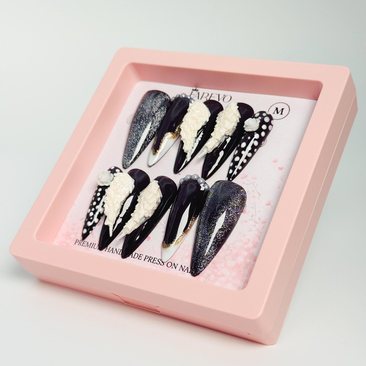 Farevo Premium Handmade press on nails