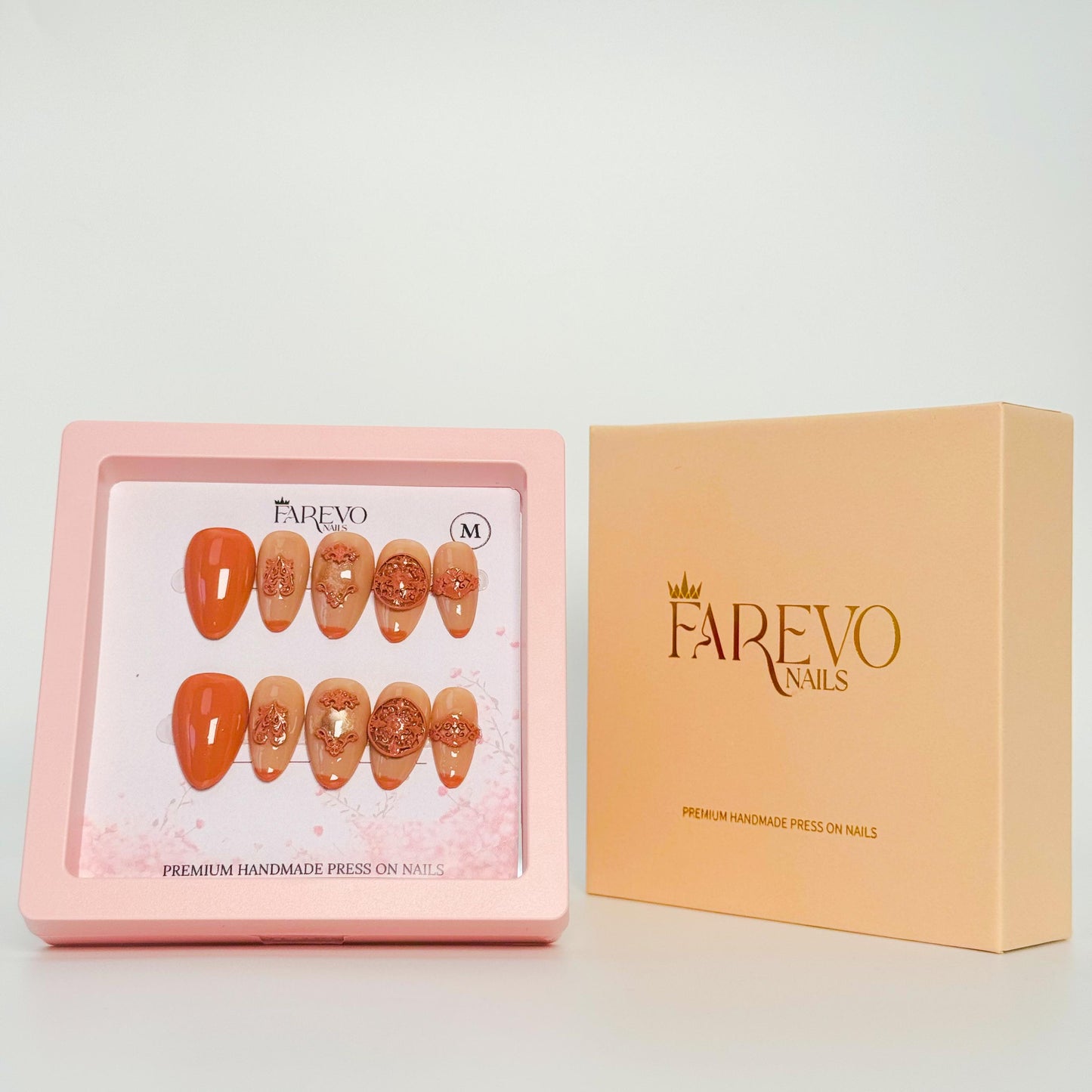 Farevo Premium Handmade press on nails