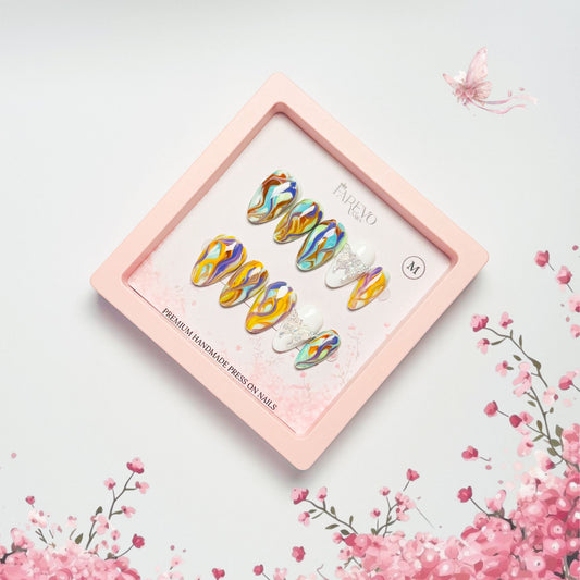 Farevo Premium Handmade press on nails