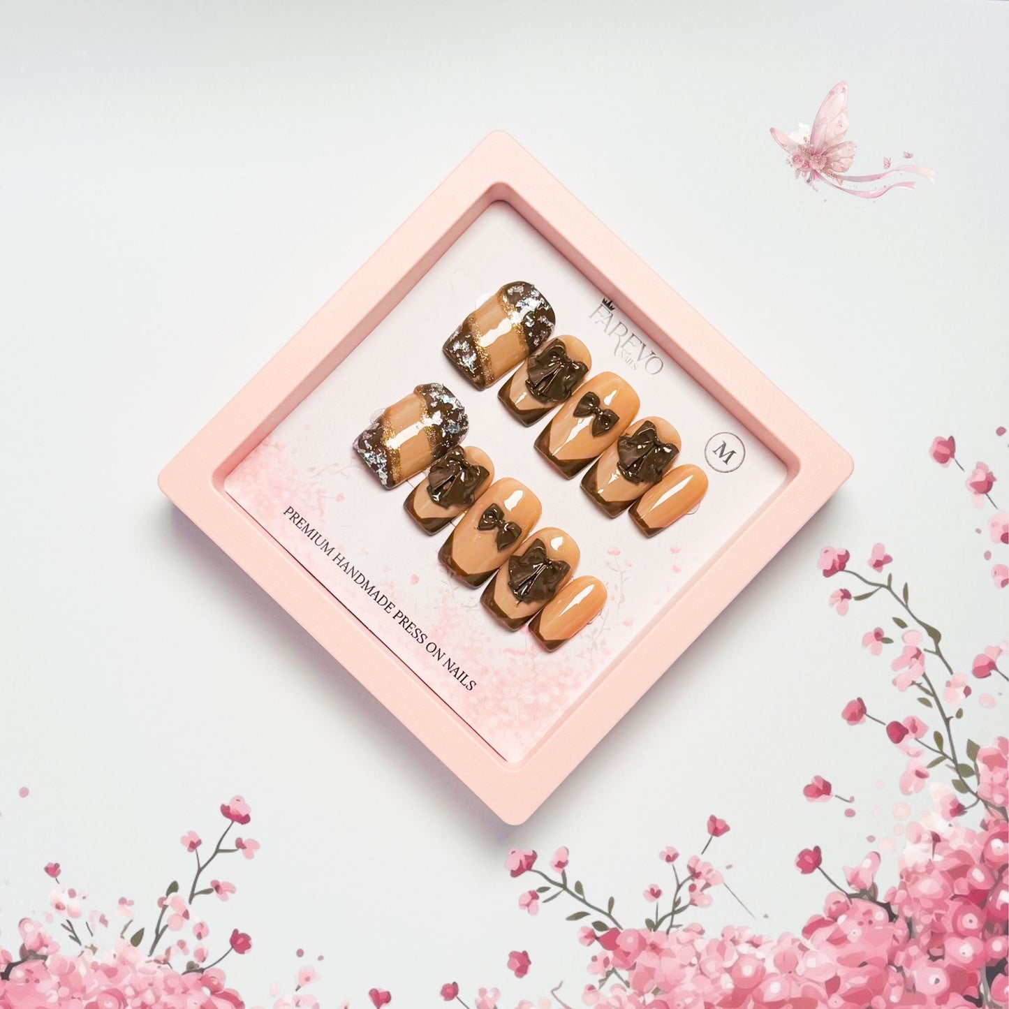 Farevo Premium Handmade press on nails