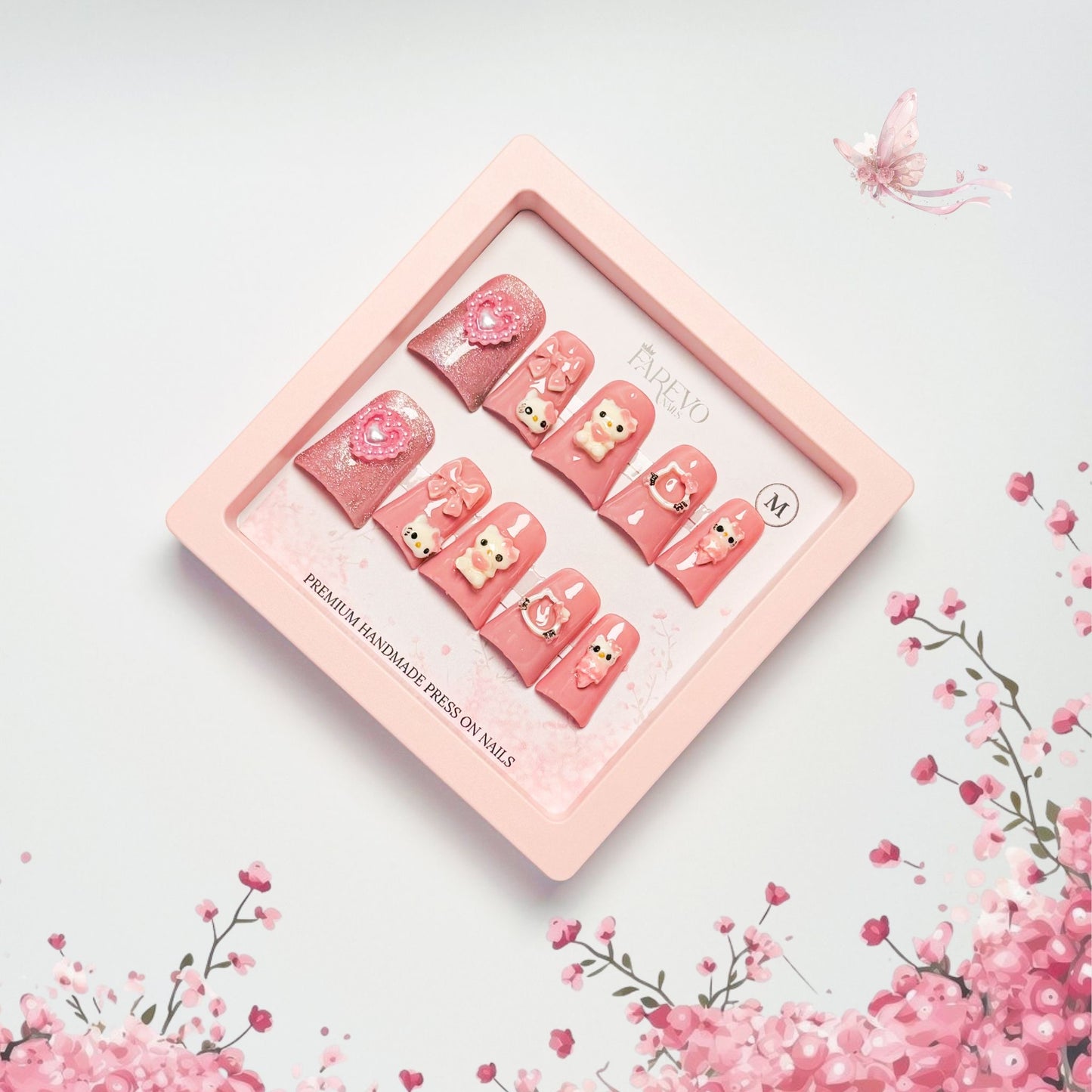 Farevo Premium Handmade press on nails