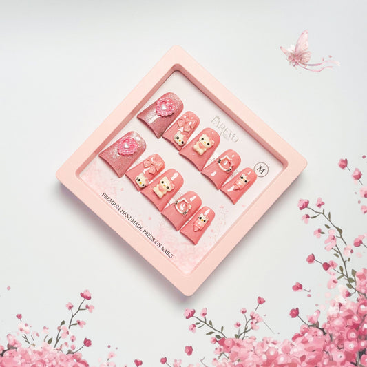 Farevo Premium Handmade press on nails