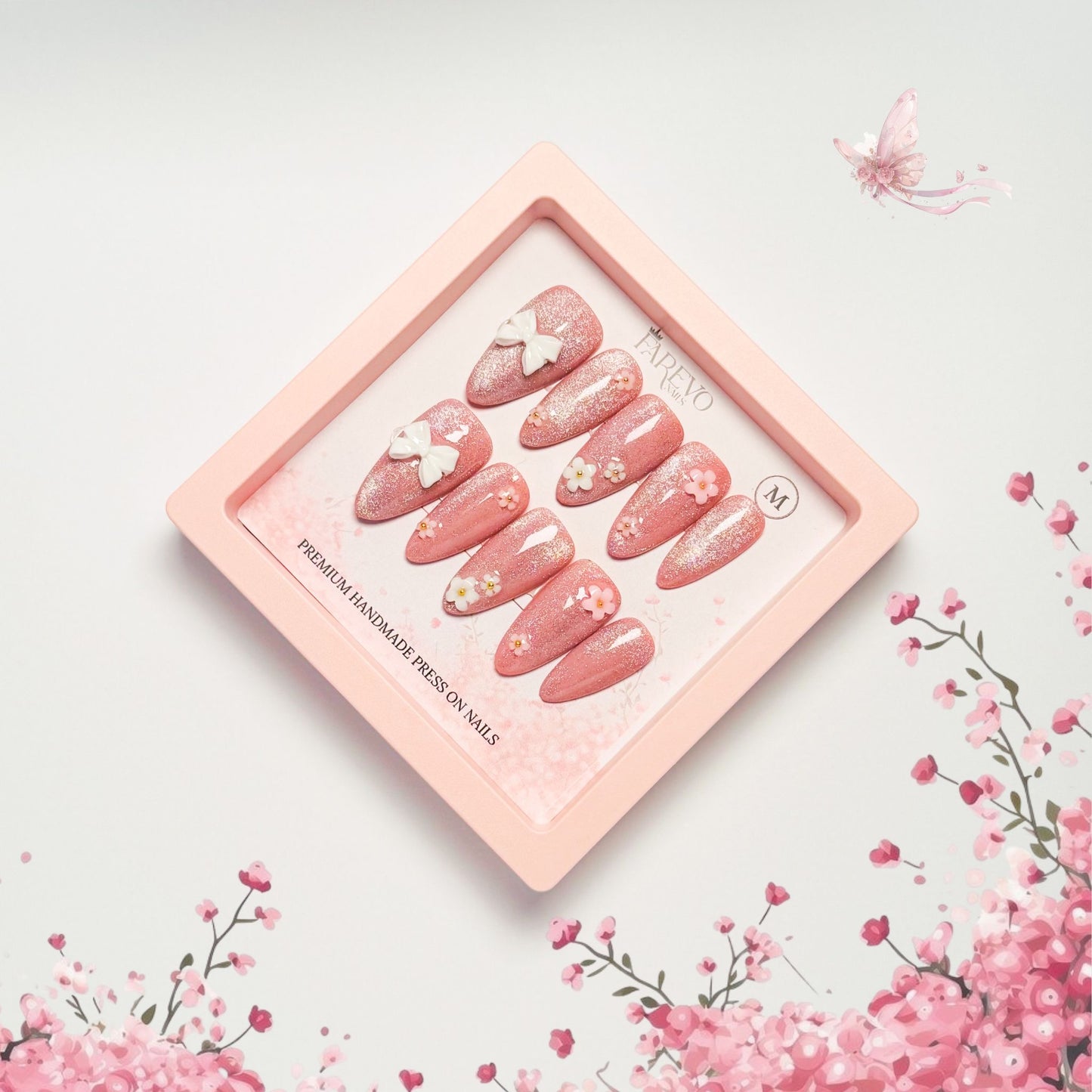 Farevo Premium Handmade press on nails