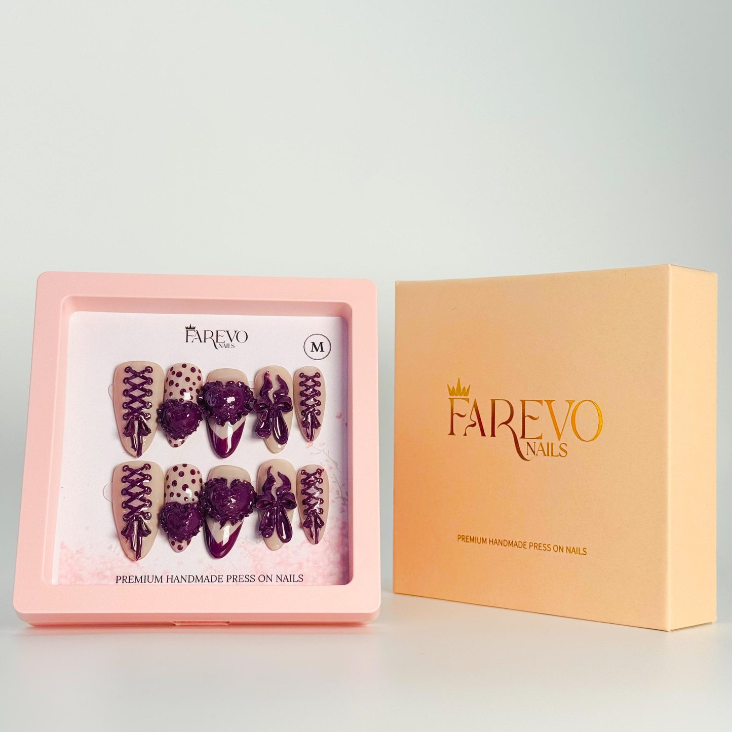 Farevo Premium Handmade press on nails