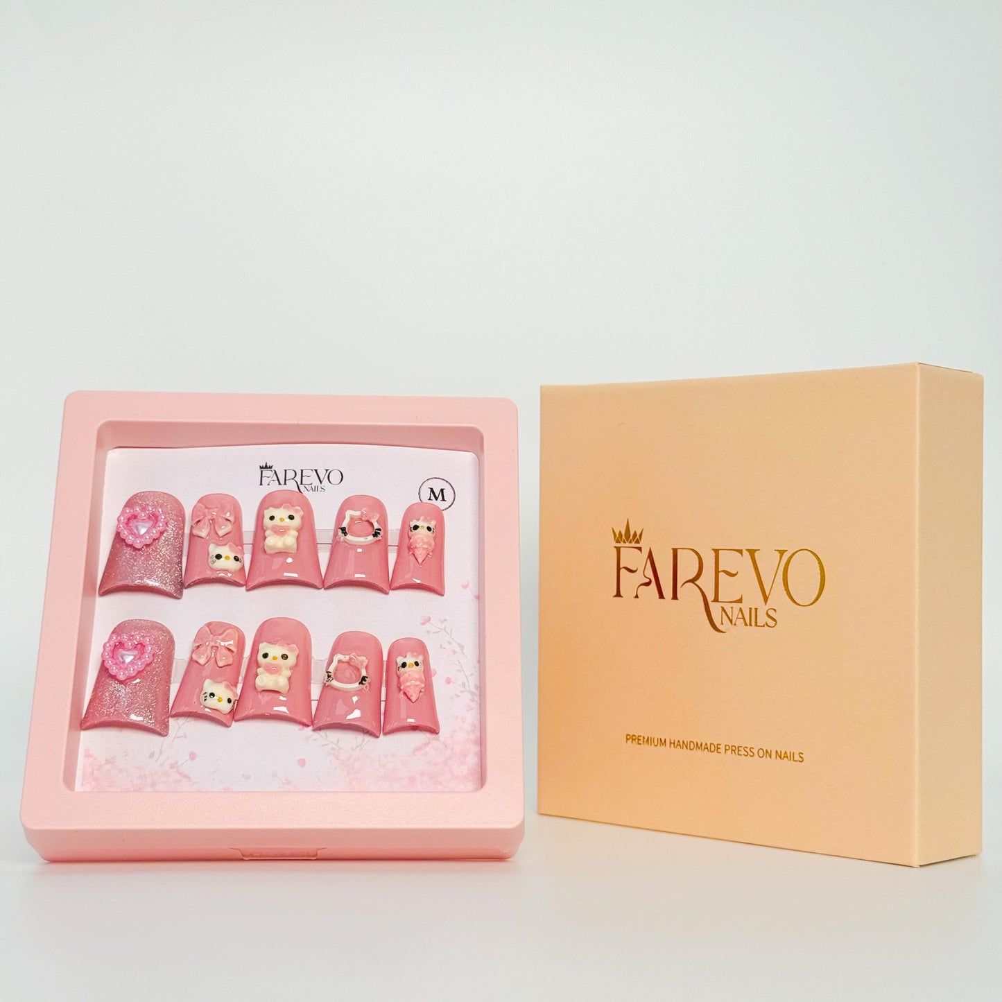 Farevo Premium Handmade press on nails