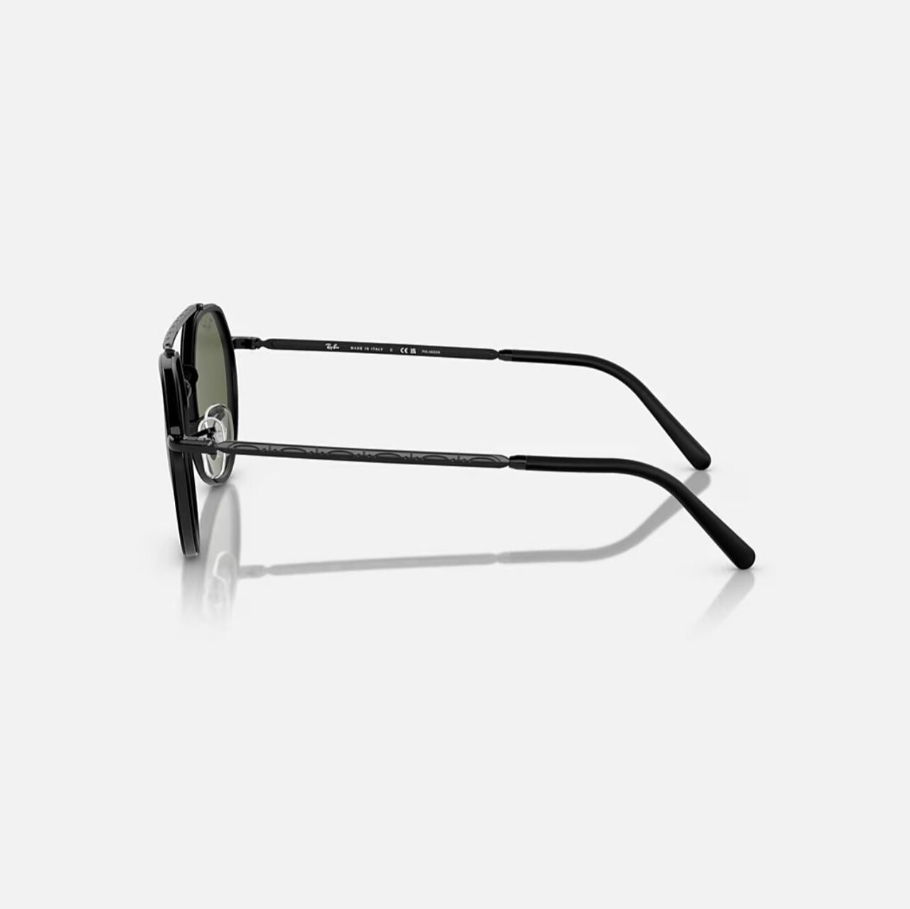 Ray-Ban RB3765 Black Frame Green Lens